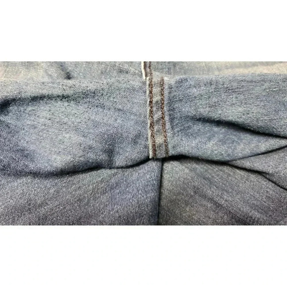 GAP BLUE DENIM DENIM LEGGINGS PLUS SIZE 18, INSEAM 30.5" - Picture 3 of 7